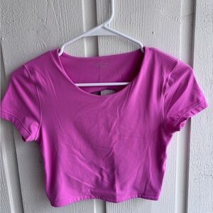 Aerie Pink Crop Top
